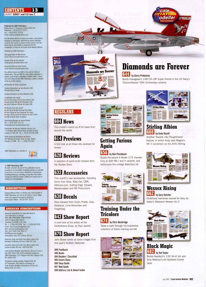 Scale Aviation Modeller International 2007-07